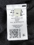 Isabel Marant Charcoal Grey Jozira Knit Maxi Wrap Knot Dress - 38