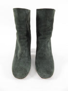 Isabel Marant Green Suede Ankle Boot - 36