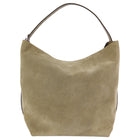 Toteme Taupe beige Belted Suede Large Tote Bag