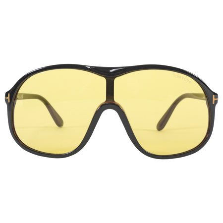 Tom Ford Black Drew TF974 Acetate Aviator Sunglasses