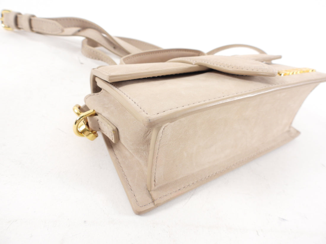 Jacquemus Light Taupe Mini "Le Bambino" Bag