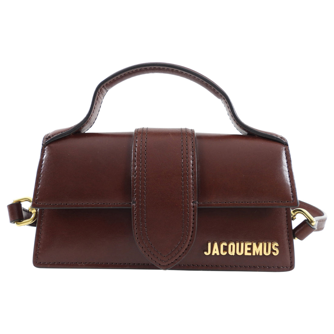 Jacquemus Le Bambino Mahogany Brown Mini Bag