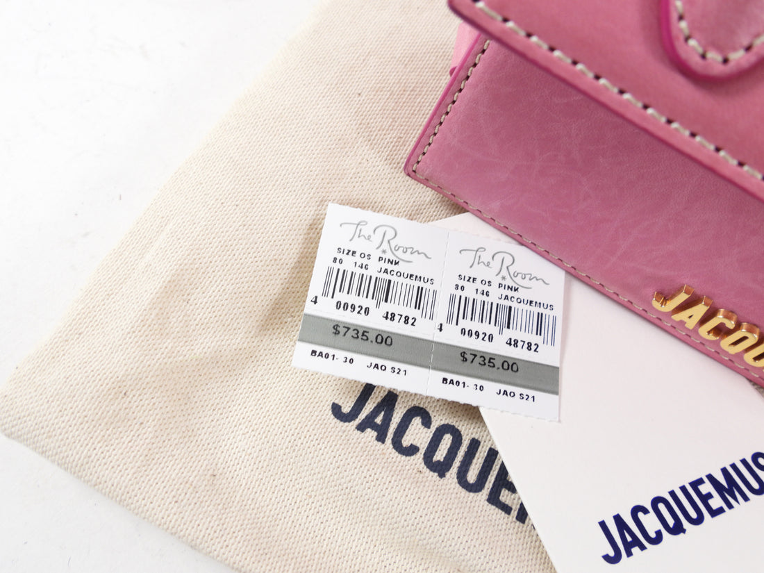 Jacquemus Le Chiquito Mini Pink Micro Bag – I MISS YOU VINTAGE