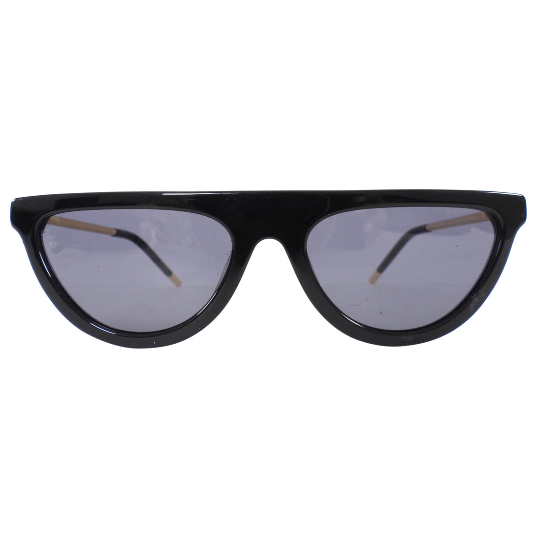 Jenny Bird Black and Gold Cat Eye Sunglasses