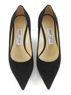 Jimmy Choo Black Suede Classic Pumps - 37
