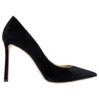 Jimmy Choo Black Suede Love 100 Pointed Pumps - 38.5