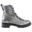 Jimmy Choo Pewter Grey Jewelled Ankle Boots - 36