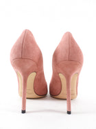 Jimmy Choo Quartz Pink Suede Love 100 Pumps - 36 / 36.5