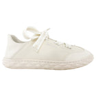 Jimmy Choo Vanilla Latte Diamond Light Flex Leather Sneaker - 38.5