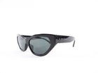 Jimmy Choo Black Acetate Cat Eye Sunglasses JC5022B