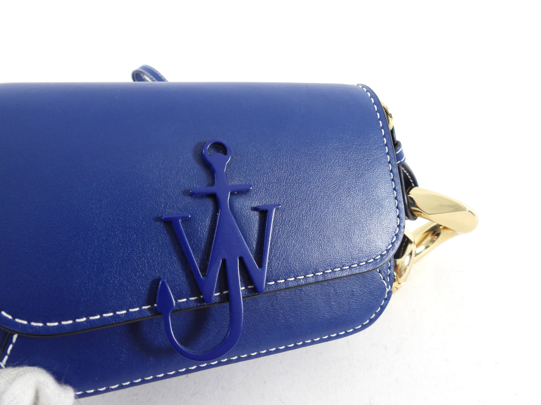 JW Anderson Nano Blue Chain Anchor Crossbody Bag