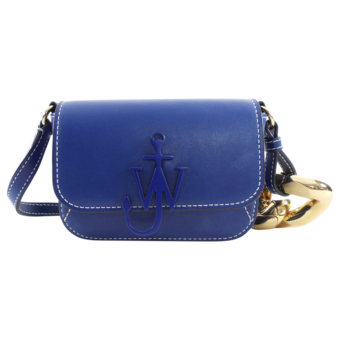 JW Anderson Nano Blue Chain Anchor Crossbody Bag