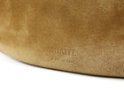 Khaite Brown Suede Leather Augustina Hobo Shoulder Bag