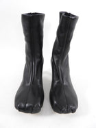 Khaite Black Leather Normandy 65 Ankle Boots - 37