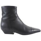 Khaite Black Leather Marfa Ankle Boots - 37