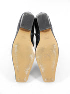 Khaite Black Leather Marfa Ankle Boots - 37