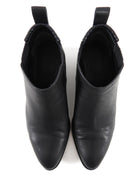 Alexander Wang Black Leather Kori Ankle Boots - 36.5