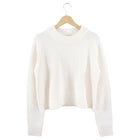 La Ligne Ivory Cashmere Wool Pullover Sweater - S / M / L