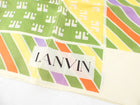 Lanvin Vintage Geometric Printed Scarf