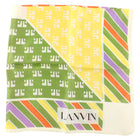 Lanvin Vintage Geometric Printed Scarf