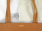 Loewe Tan Leather Puzzle Fold Tote Bag