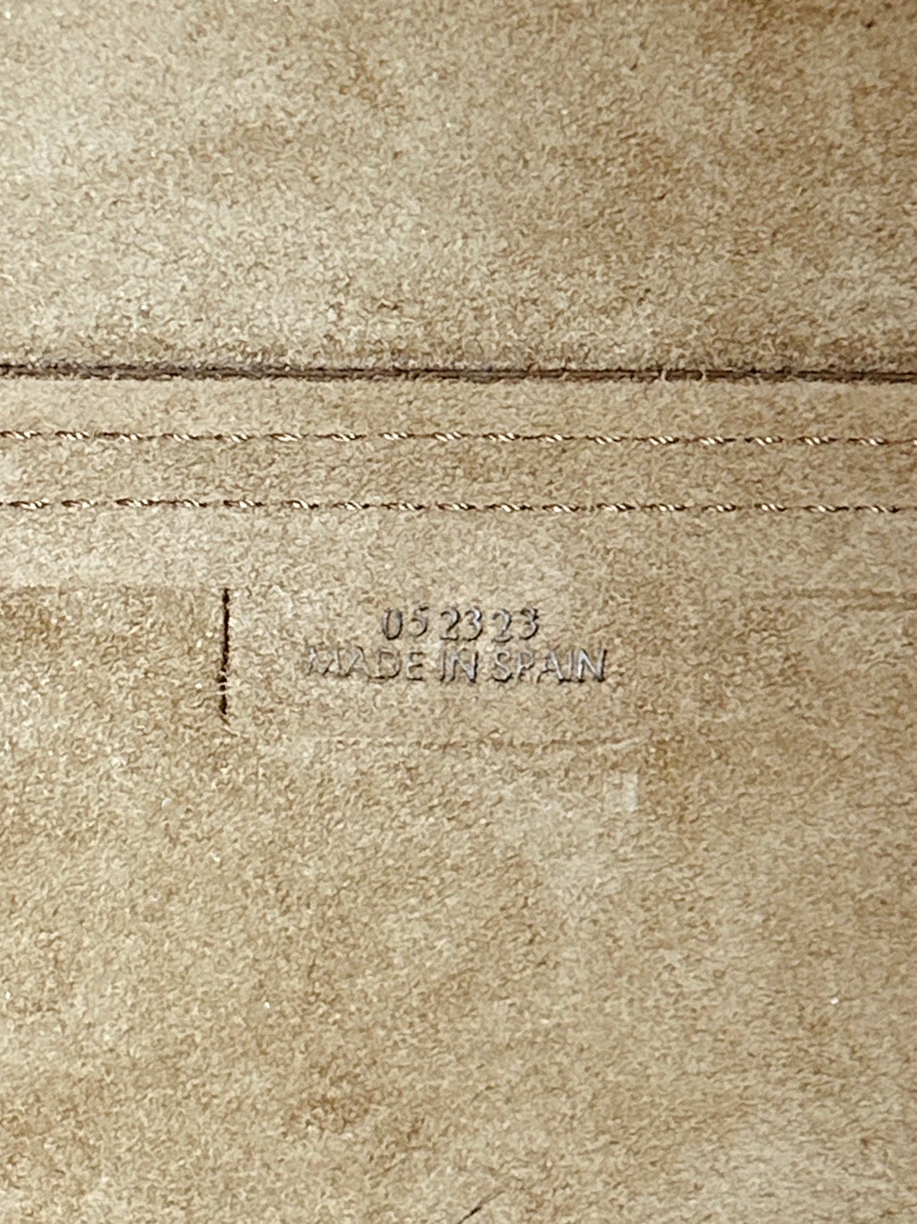 Loewe Tan Leather Puzzle Fold Tote Bag