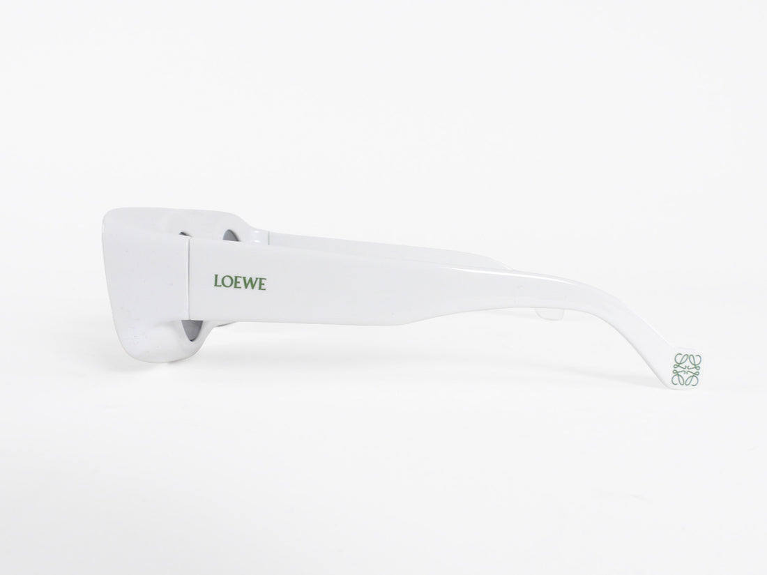 Loewe Paula's Ibiza Vintage Style Green and White Retro Sunglasses