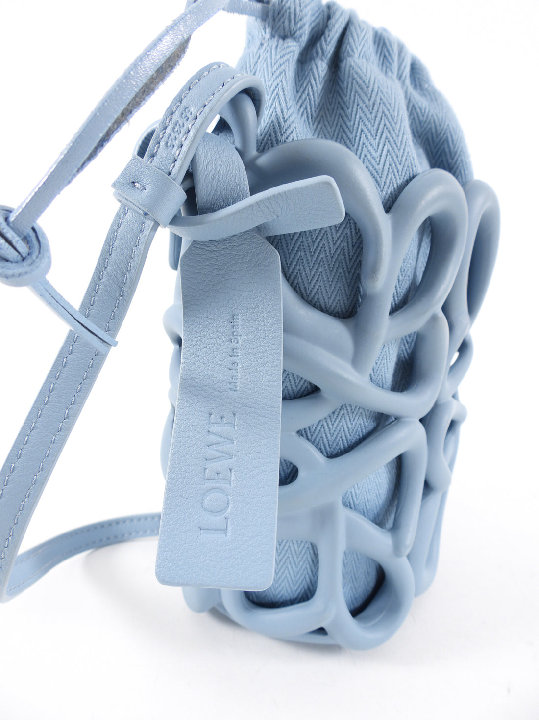 Loewe Anagram inflated pocket in light foam rubber