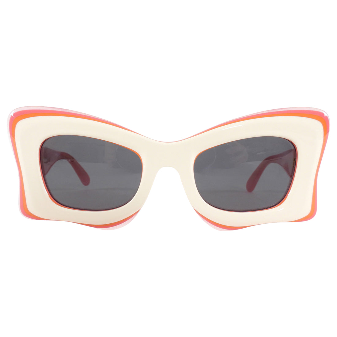 Loewe x Paula's Ibiza Pink Ivory Butterfly Sunglasses