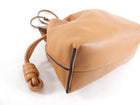 Loewe Tan Leather Medium Flamenco Knot Bag