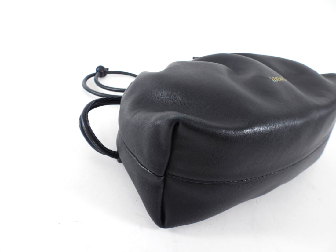 Loewe Flamenco Nappa Medium Chain Drawstring Bag