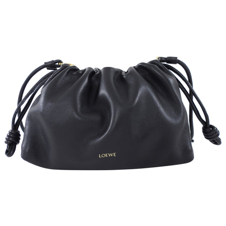 Loewe Flamenco Nappa Medium Chain Drawstring Bag