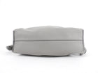 Loewe Pearl Grey Leather Mini Flamenco Clutch Bag
