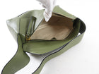 Loewe Avocado Green Calfskin Puzzle Hobo Bag