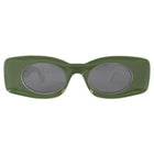 Loewe Paula's Ibiza Vintage Style Green and White Retro Sunglasses