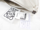 Loewe Chalk White Leather Mini Hammock Bag