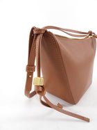Loewe Tan Leather Mini Hammock Hobo Two Way Bag