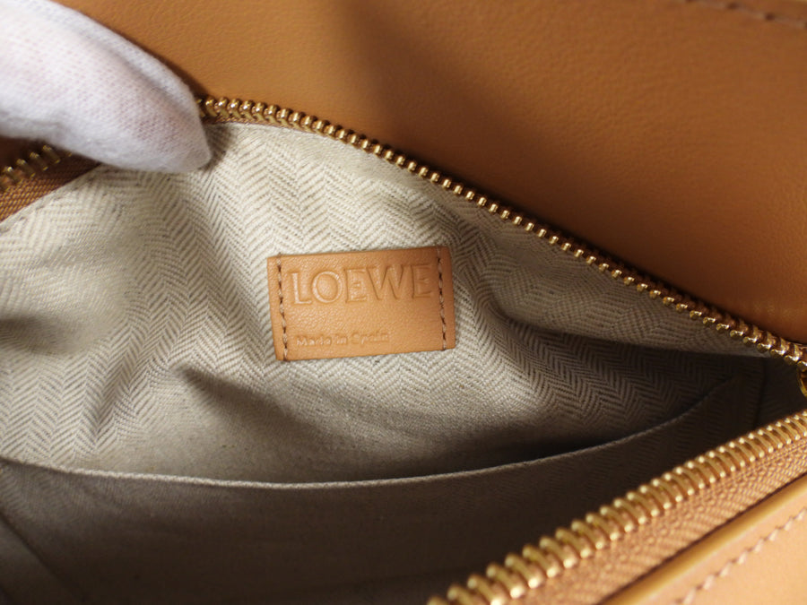 Loewe Black and Tan Leather Small Puzzle Edge Bag