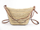 Loewe x Paula's Ibiza Mini Hammock Raffia Straw Crossbody Bag