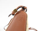 Loewe x Paula's Ibiza Mini Hammock Raffia Straw Crossbody Bag