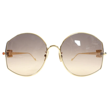 Loewe Godltone Oversized Gradient Anagram Sunglasses