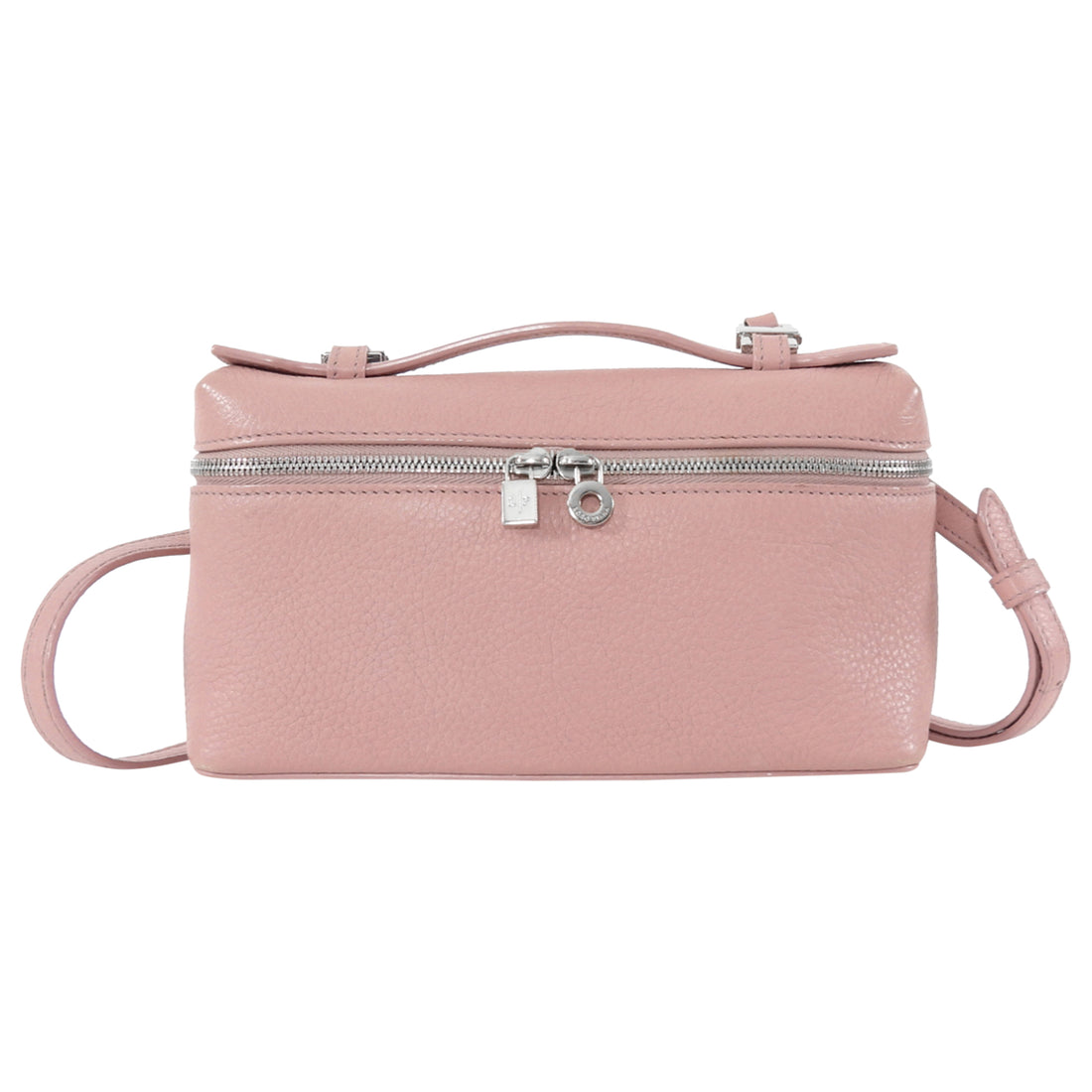 Loro Piana Extra Pocket L19 Pouch Leather Bag Pink