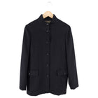 Loro Piana Black Double Faced Cashmere Jacket - IT40 / 4