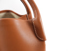 Loro Piana Tan Leather Large Bale Bucket Shoulder Bag