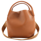 Loro Piana Tan Leather Large Bale Bucket Shoulder Bag