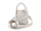 Loro Piana Small Bale Bag Grained Dust Stone Leather