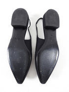 Loro Piana Black Rebecca Slingback Flat Shoes - 37