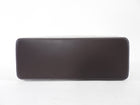 Loro Piana Extra L27 Grey Cashmere and Dark Brown Leather Zip Bag