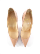 Christian Louboutin Nude Patent So Kate 100 Pumps - 37