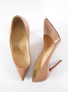 Christian Louboutin Nude Patent So Kate 100 Pumps - 37